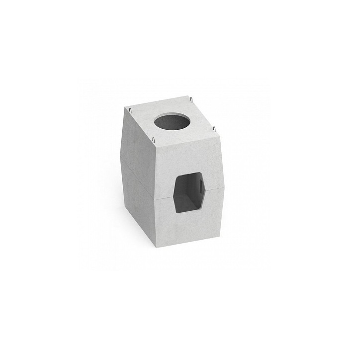 Колодец ККС-5-10 (80) ГЕК с ершам и кронштейнами